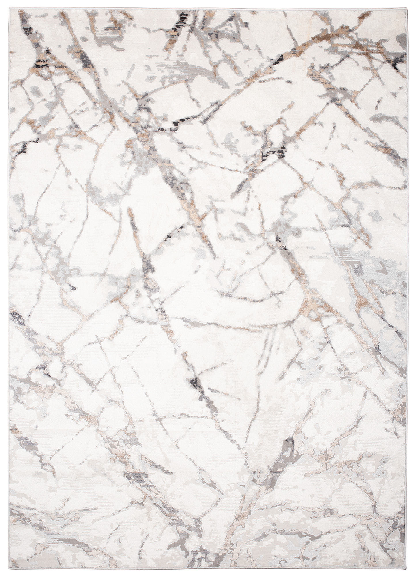Area Rug Valley White Grey Mink Modern Abstract