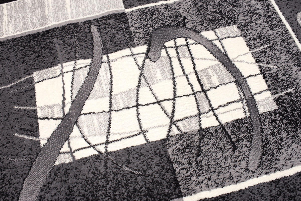 Area Rug Dream Modern Grey Geometric