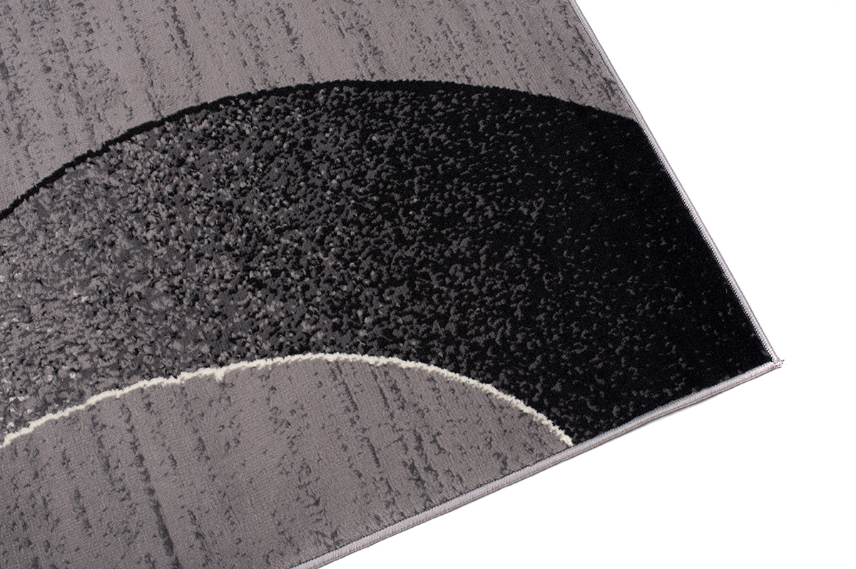 Area Rug Dream Modern Light Grey Waves - Image 4