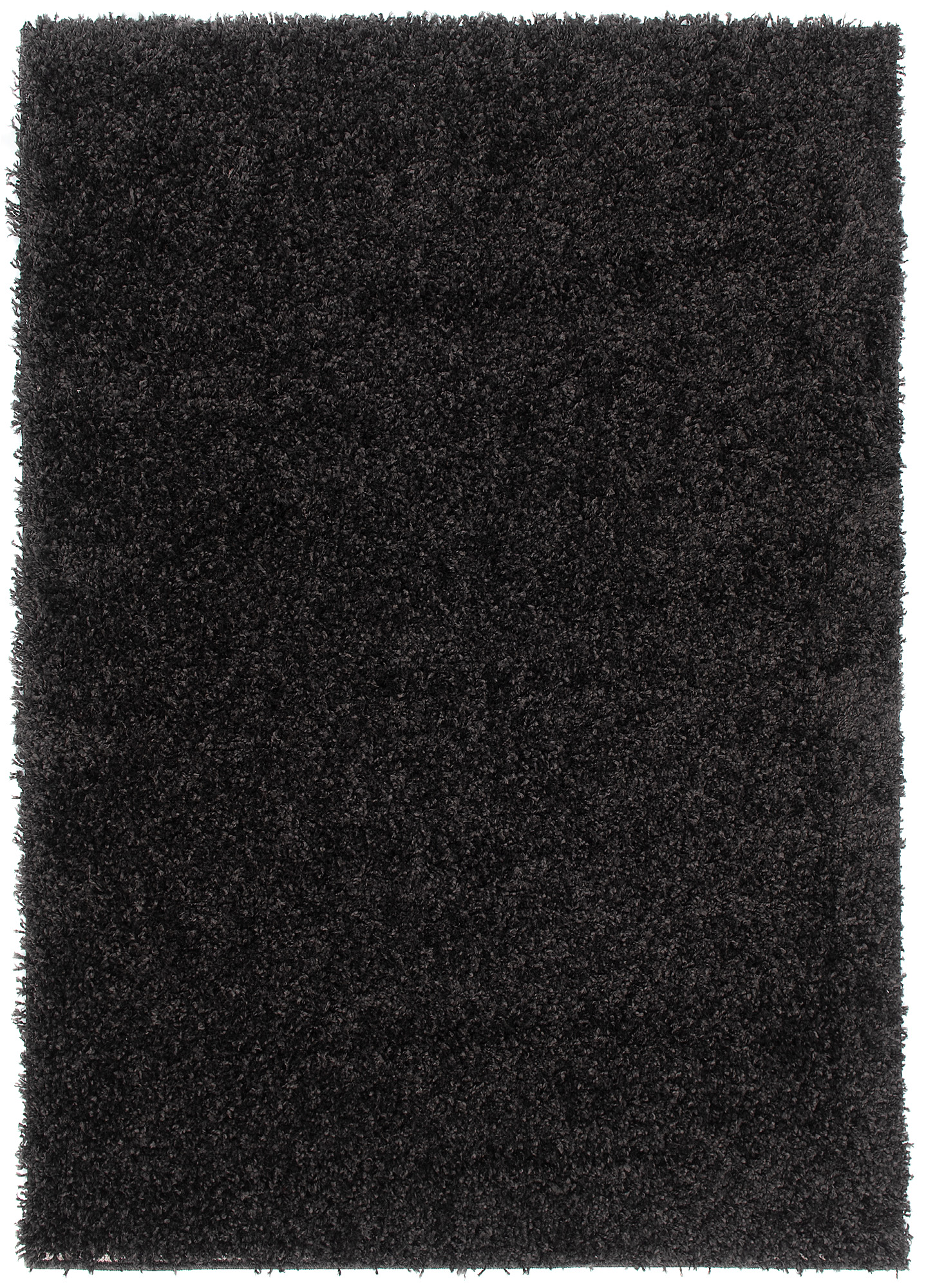 Area Rug Essence Shaggy Plain Anthracite