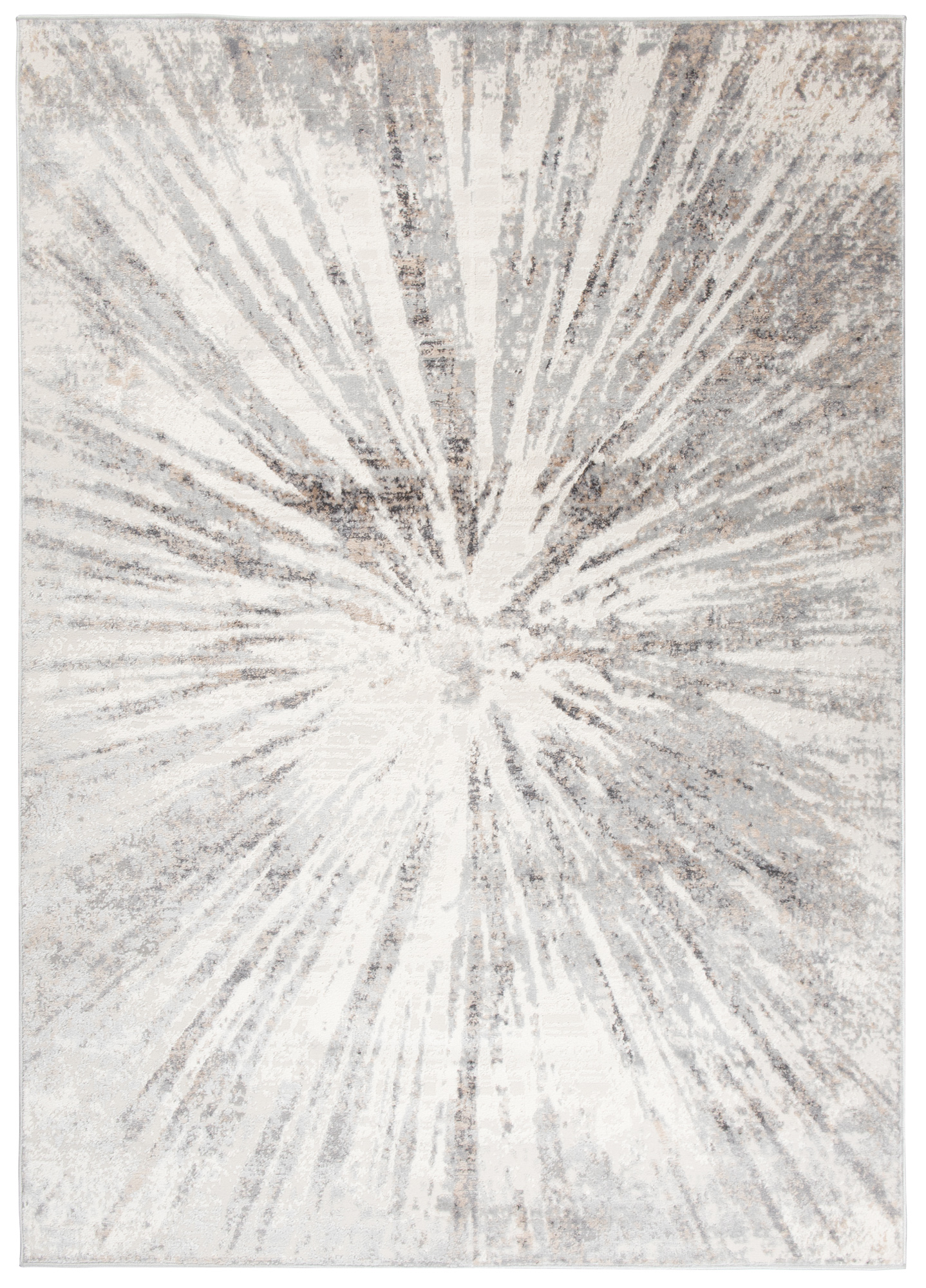 Area Rug Valley Grey Mink Abstract Broken Glass