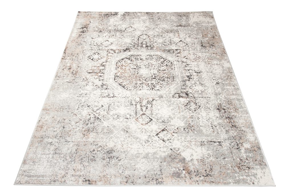 Area Rug Valley Light Grey Mink Vintage Ethno Ornamental