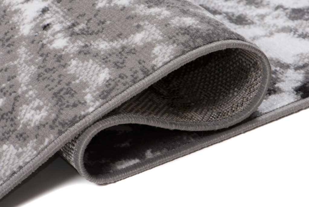 Area Rug Maya Dark Light Grey Abstract Durable Carpet