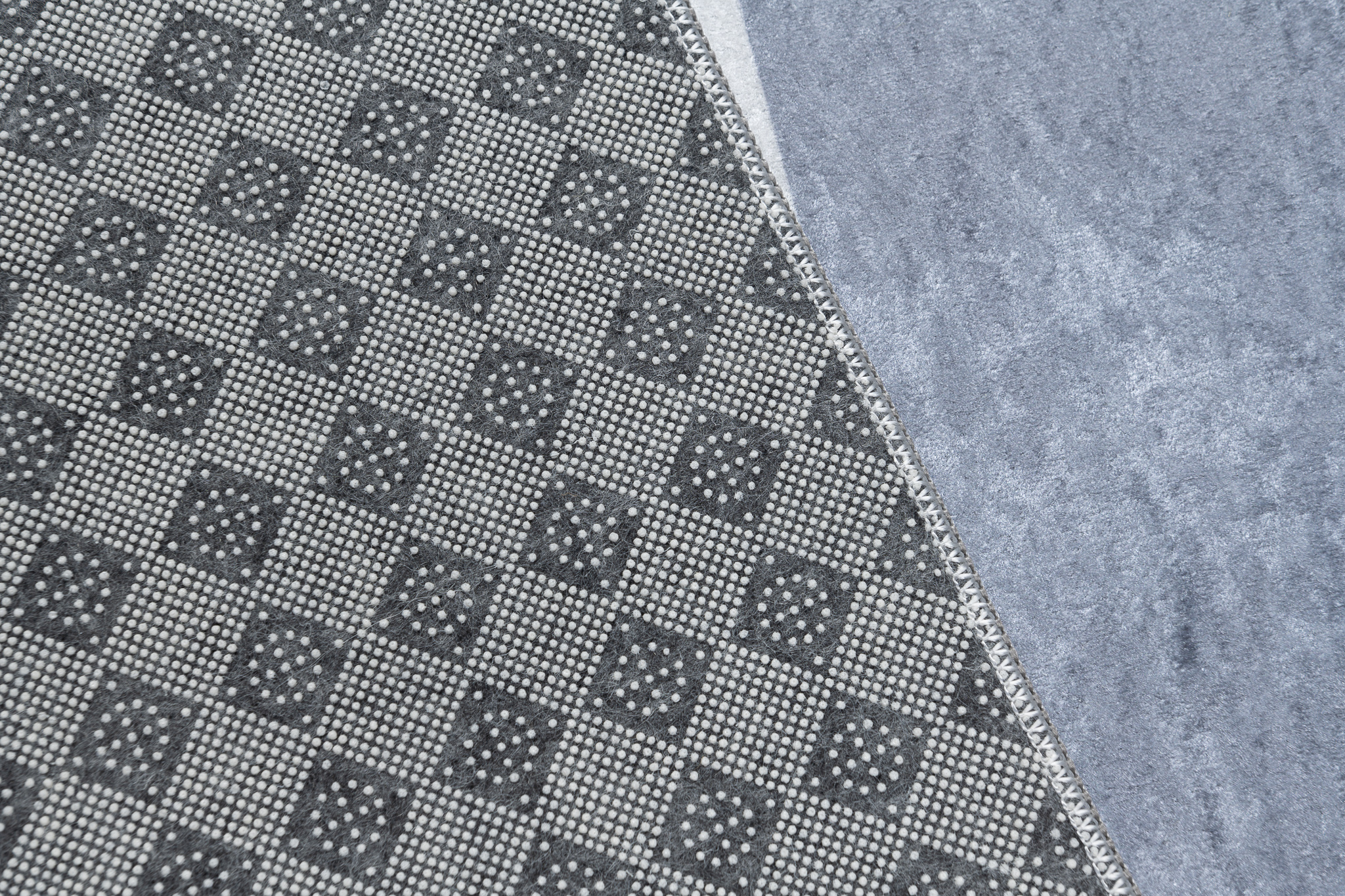Area Rug Emma Children Grey Bears Street Anti-Slip