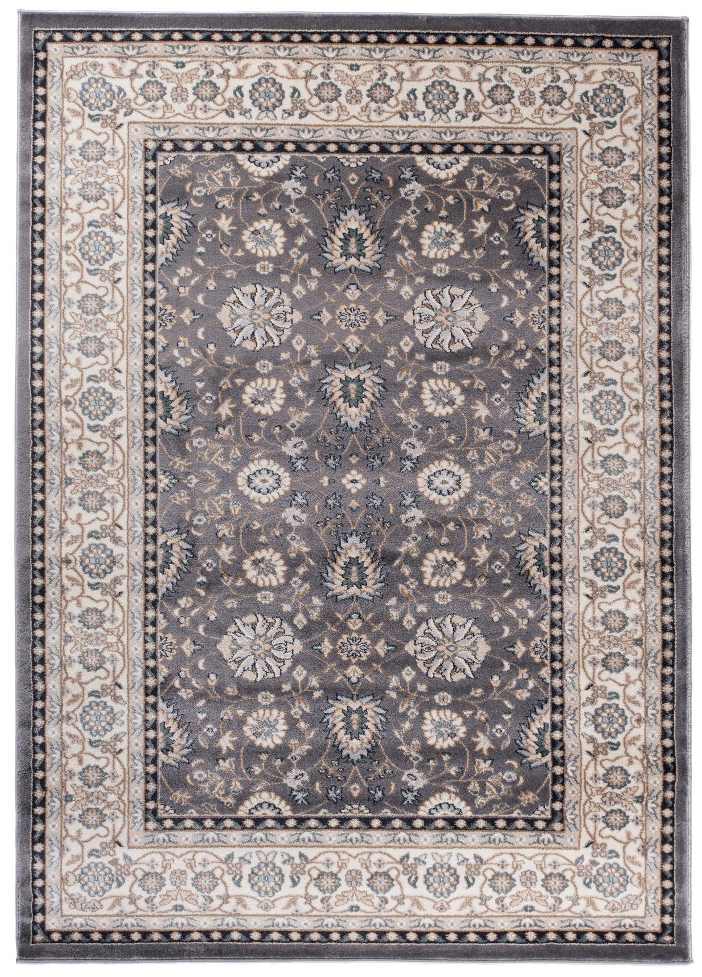 Area Rug Colorado Traditional Grey Beige