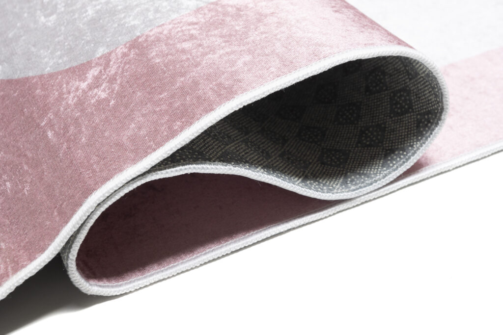 Area Rug Emma Anti-Slip Washable Pink Panda