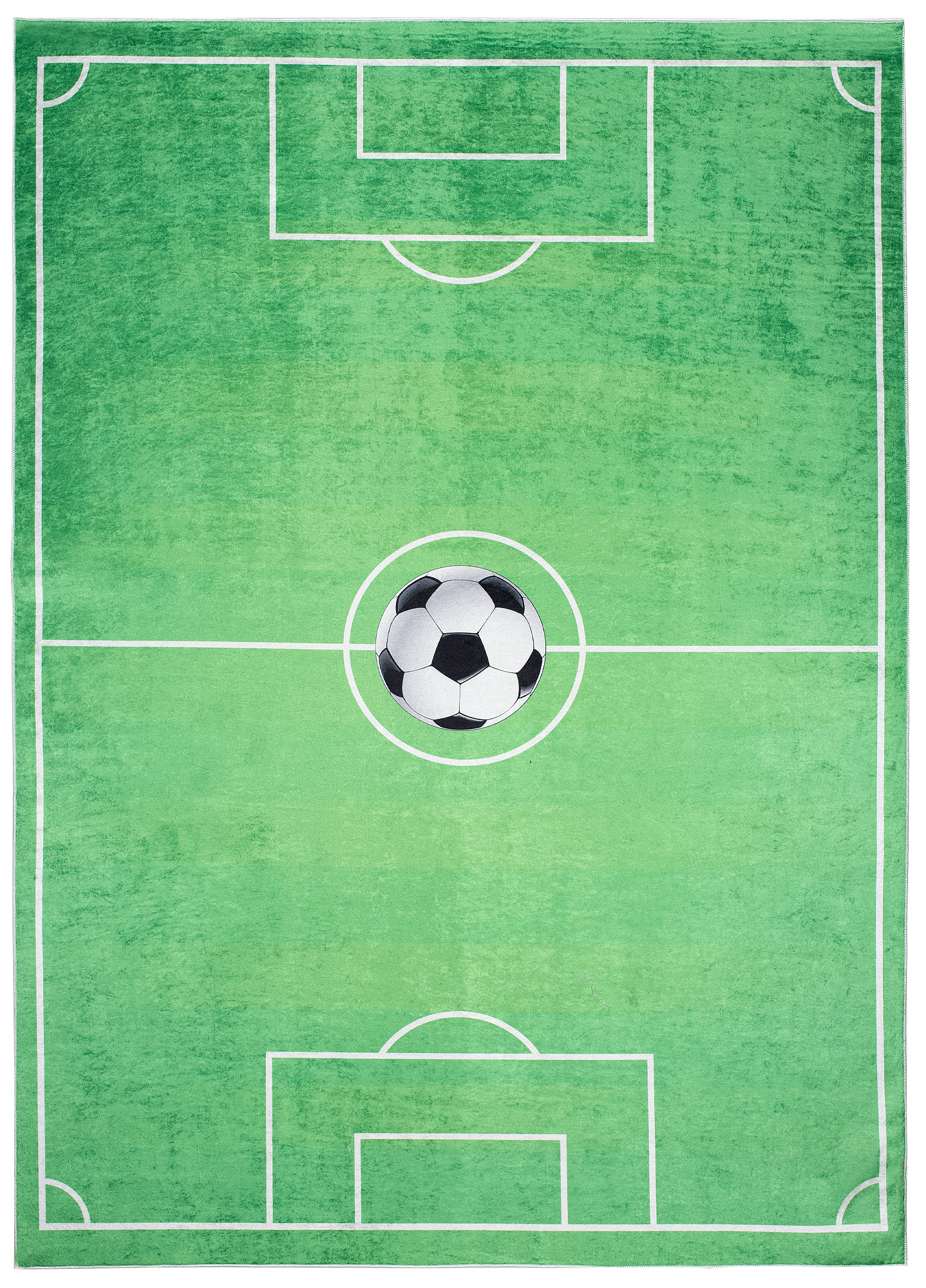 Area Rug Emma Children Green Pitch Anti-Slip