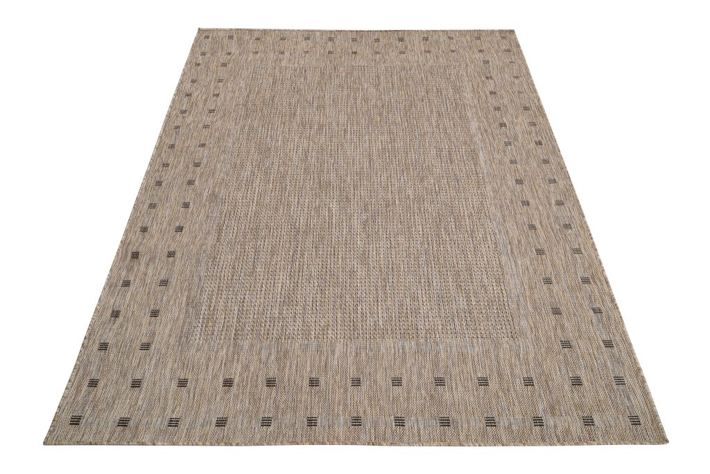 Area Rug Melissa Brown Frame Indoor Outdoor