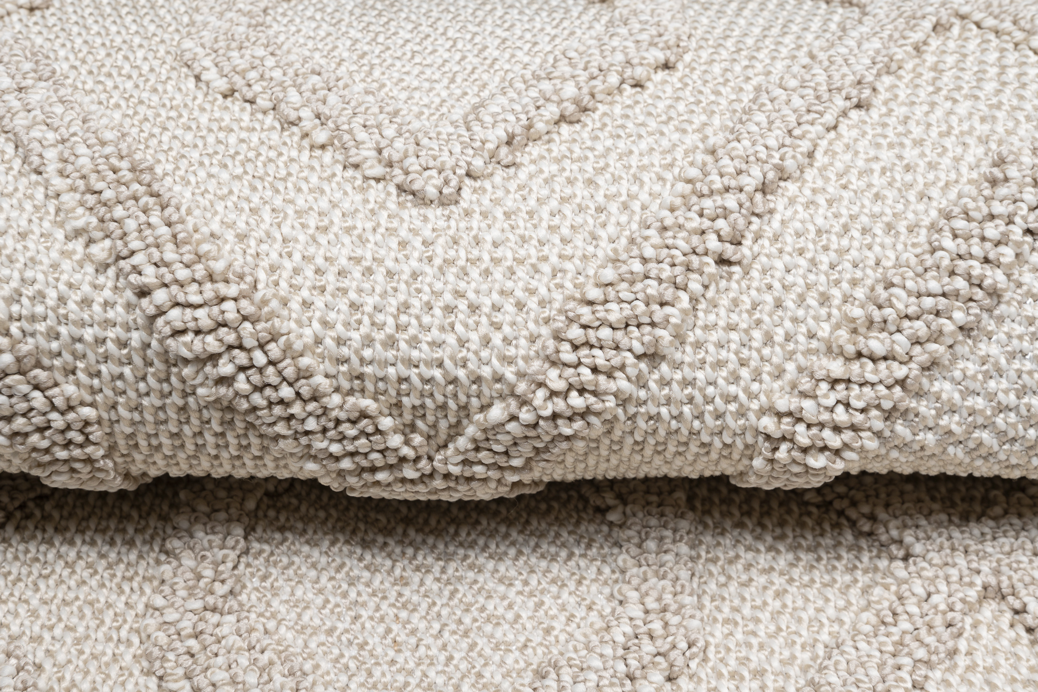 Area Rug Timber Indoor Outdoor Beige Geometric Fringes