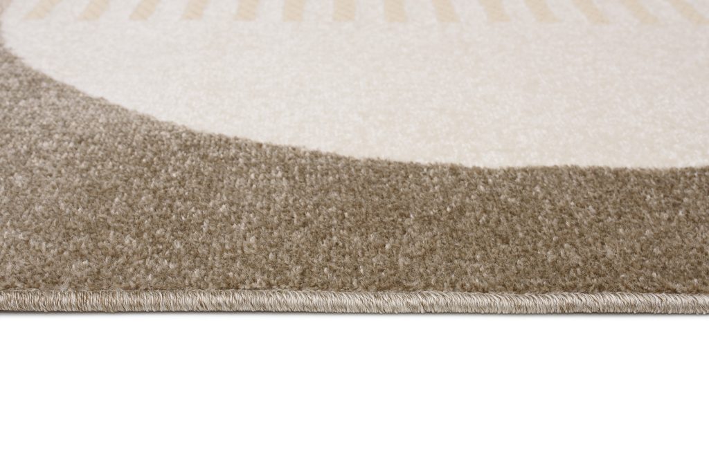Area Rug Patio Outdoor Cream Brown