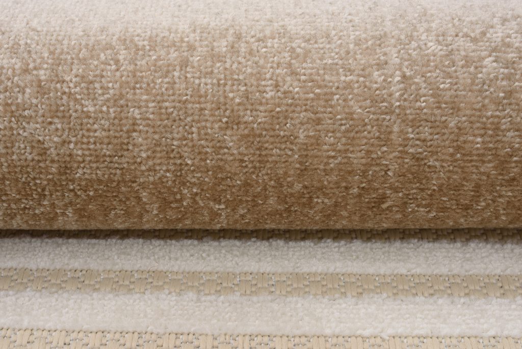 Area Rug Patio Outdoor Cream Brown