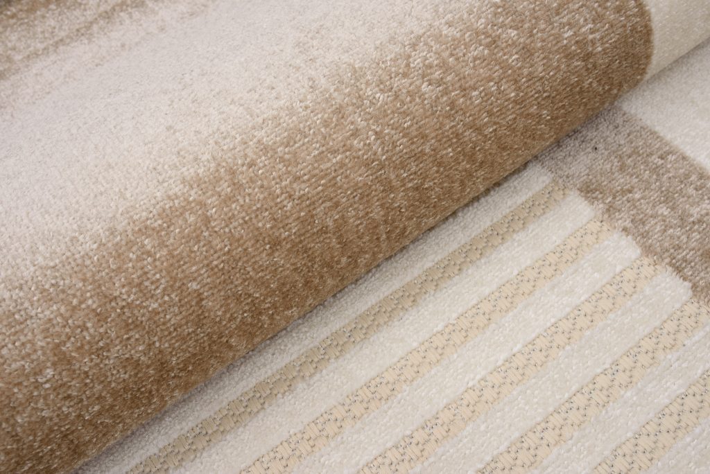 Area Rug Patio Outdoor Cream Brown