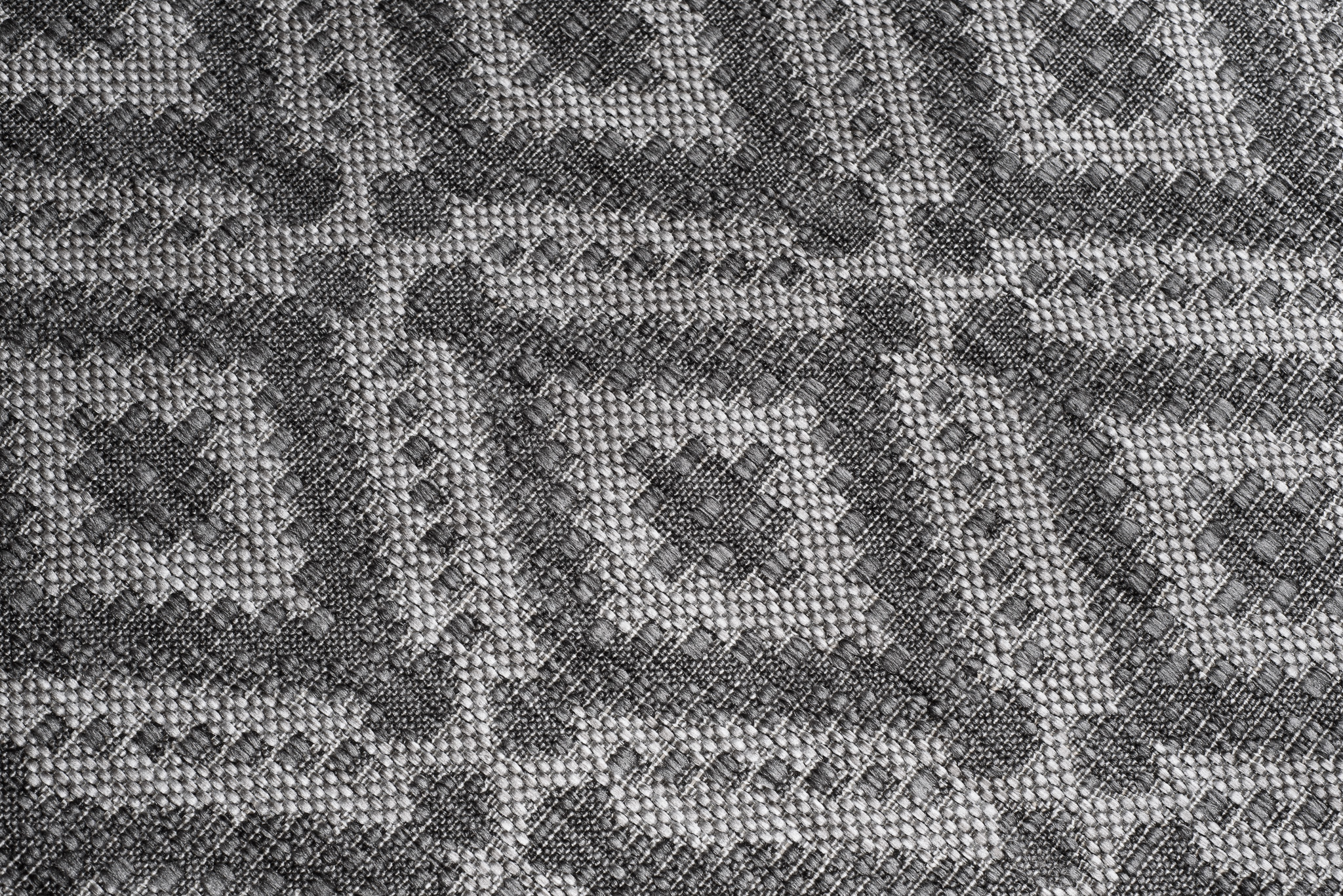 Area Rug Capri Sisal Indoor Outdoor Grey Diamond Mosaic