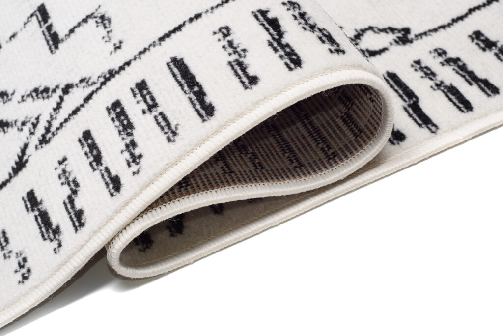 Area Rug Juno Modern Tribal Cream Black