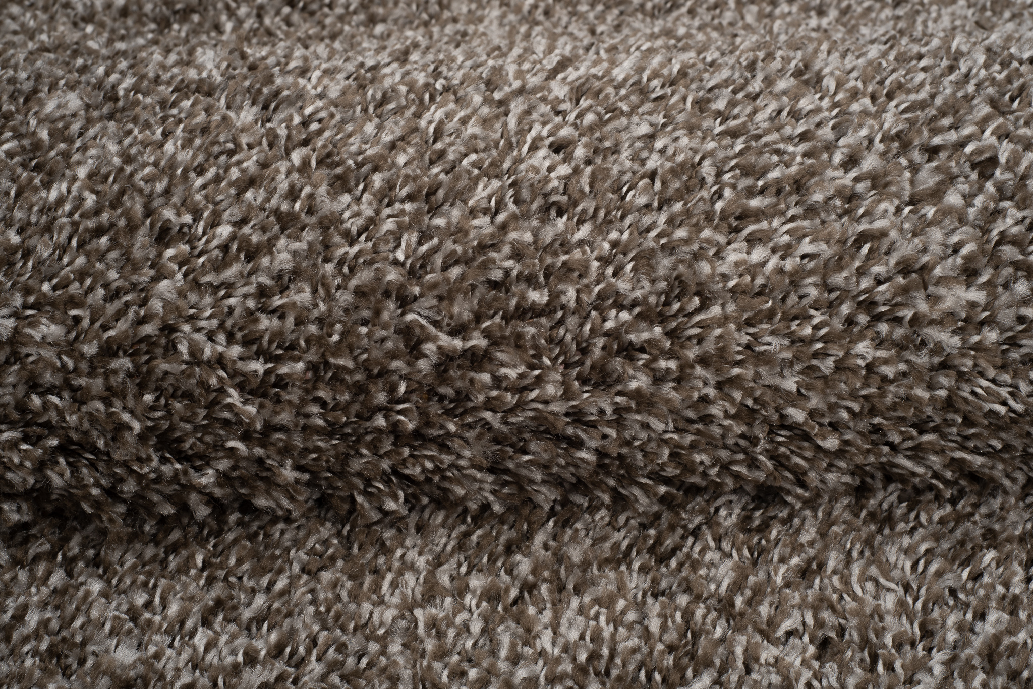 Area Rug Boho Shaggy Fringes Plain One Colour Dark Grey