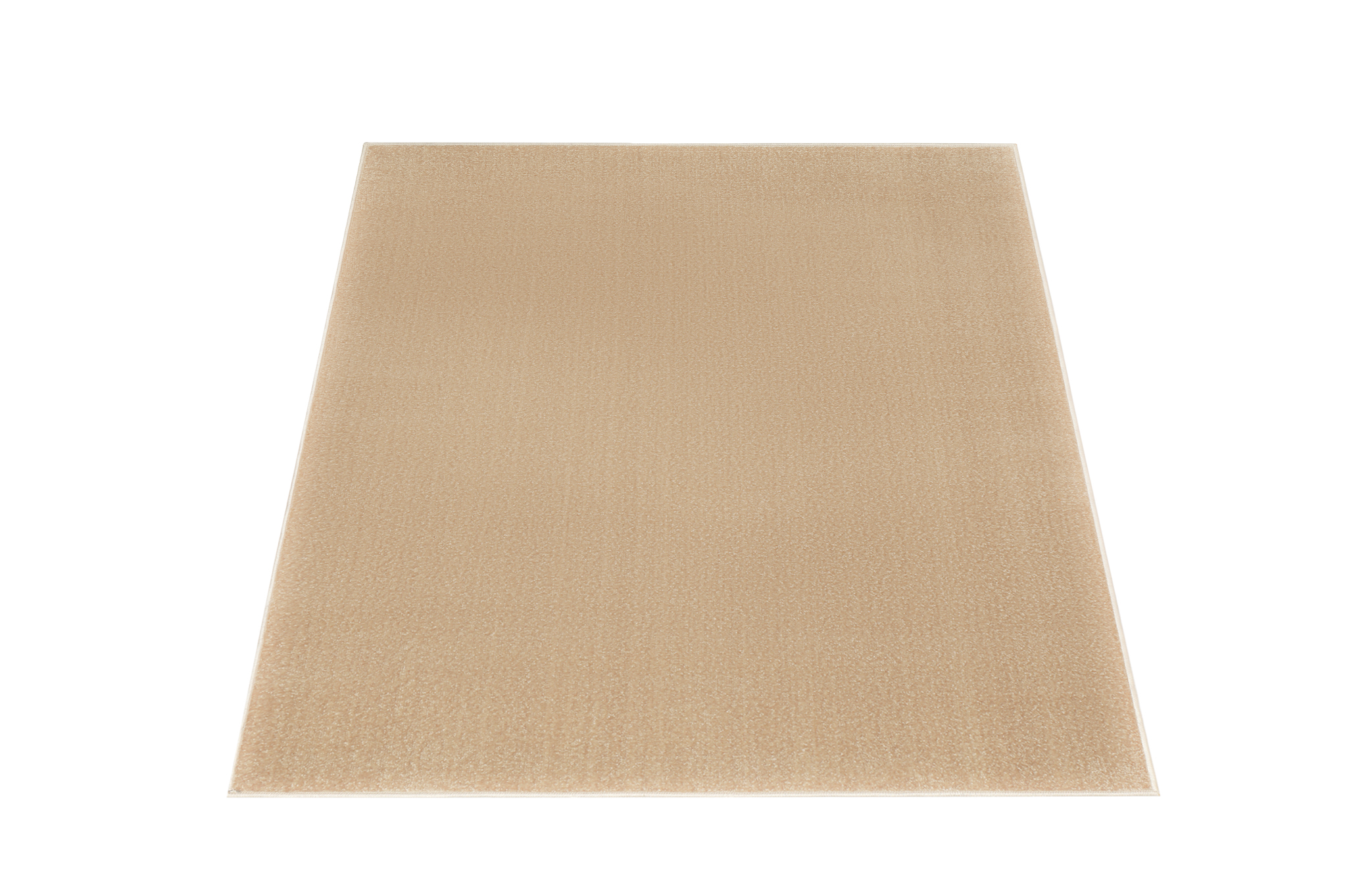 Area Rug Mono Square Indoor Outdoor Beige