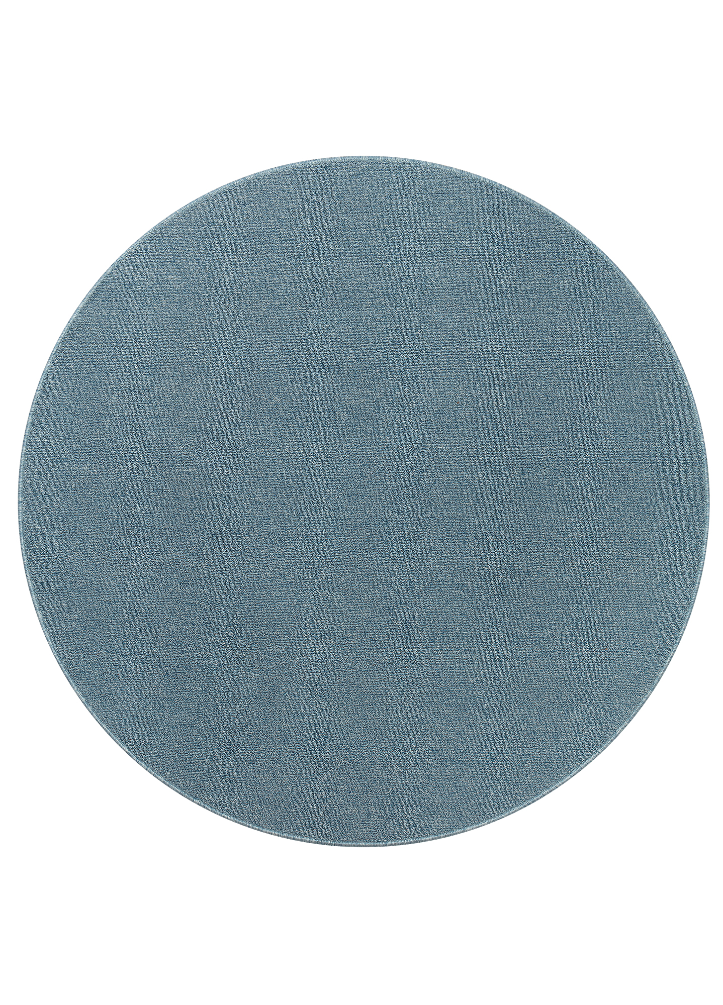 Area Rug Nizza Round Blue Modern Anti-Slip