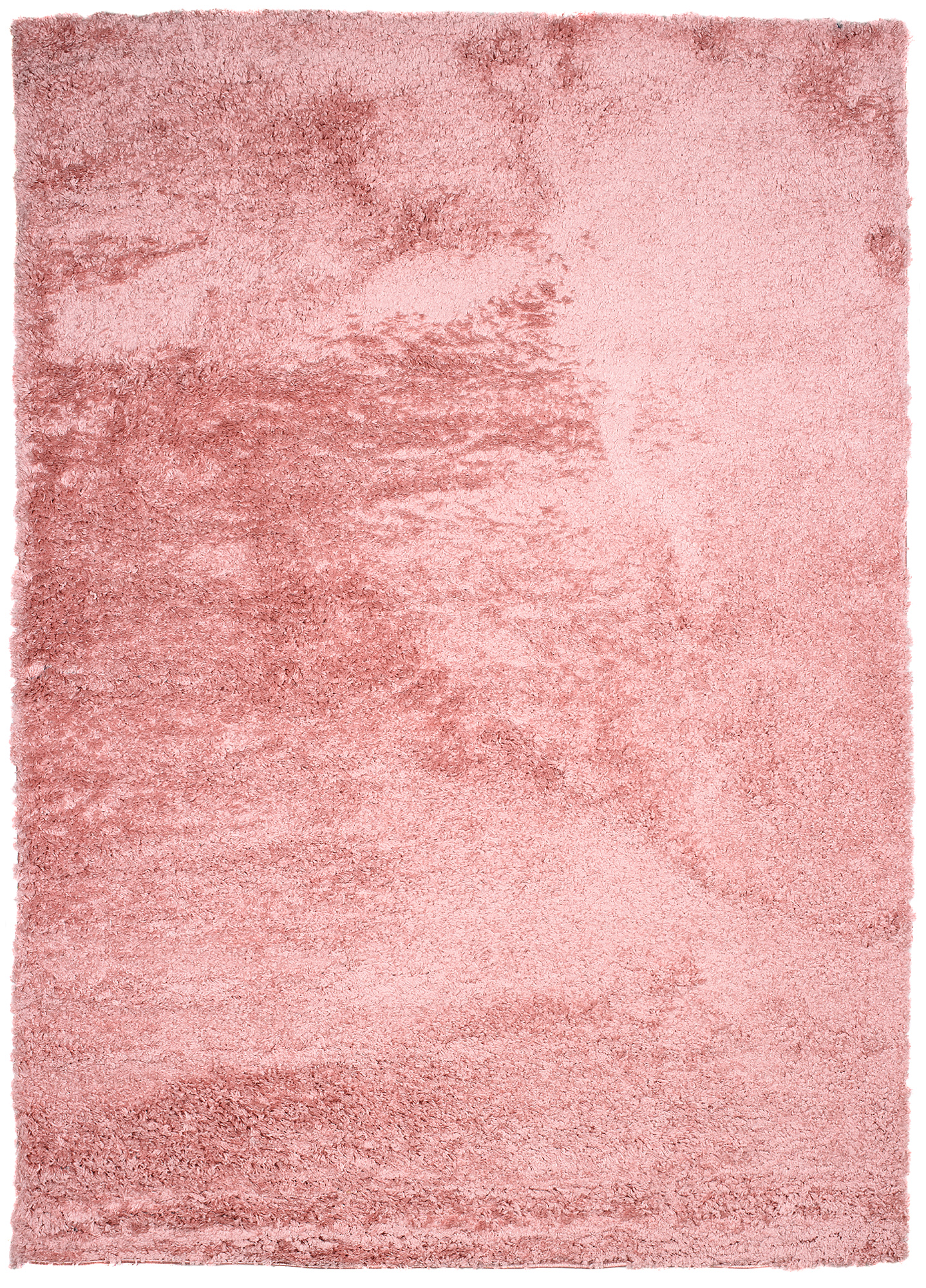 Area Rug Evra Shaggy Plain Candy Pink