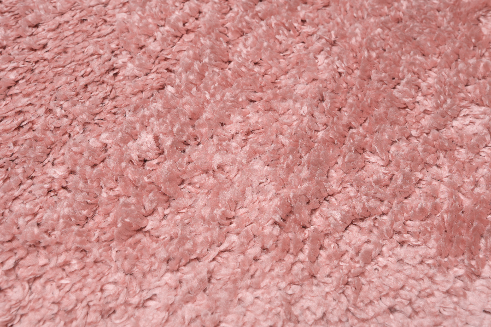 Area Rug Evra Shaggy Plain Candy Pink
