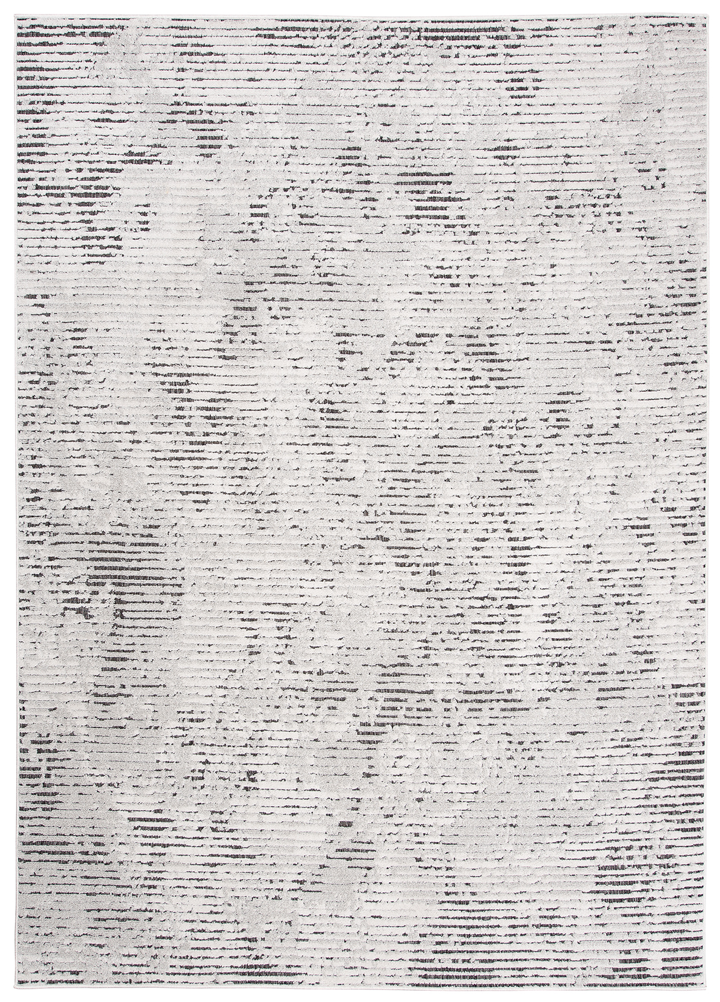 Area Rug Lotus Ivory Anthracite Flecked Lines