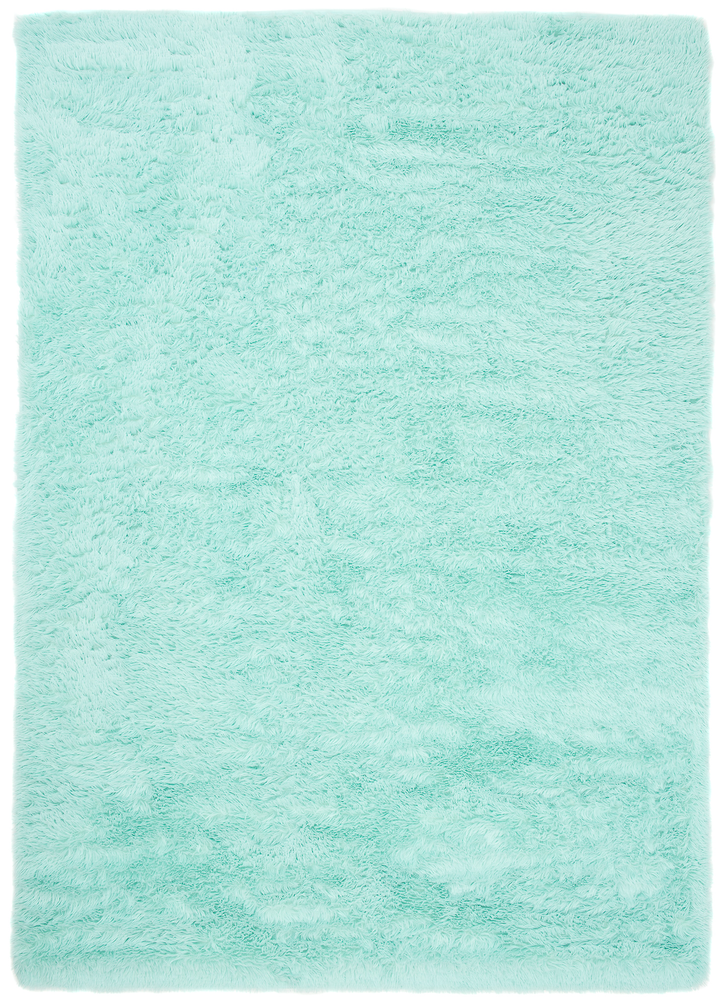 Area Rug Silk Anti-slip Shaggy Mint