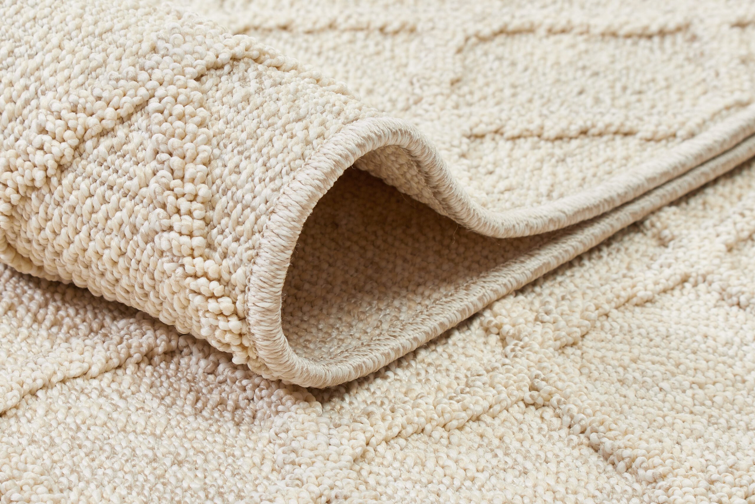 Area Rug Rio Loop Outdoor Cream Trellis