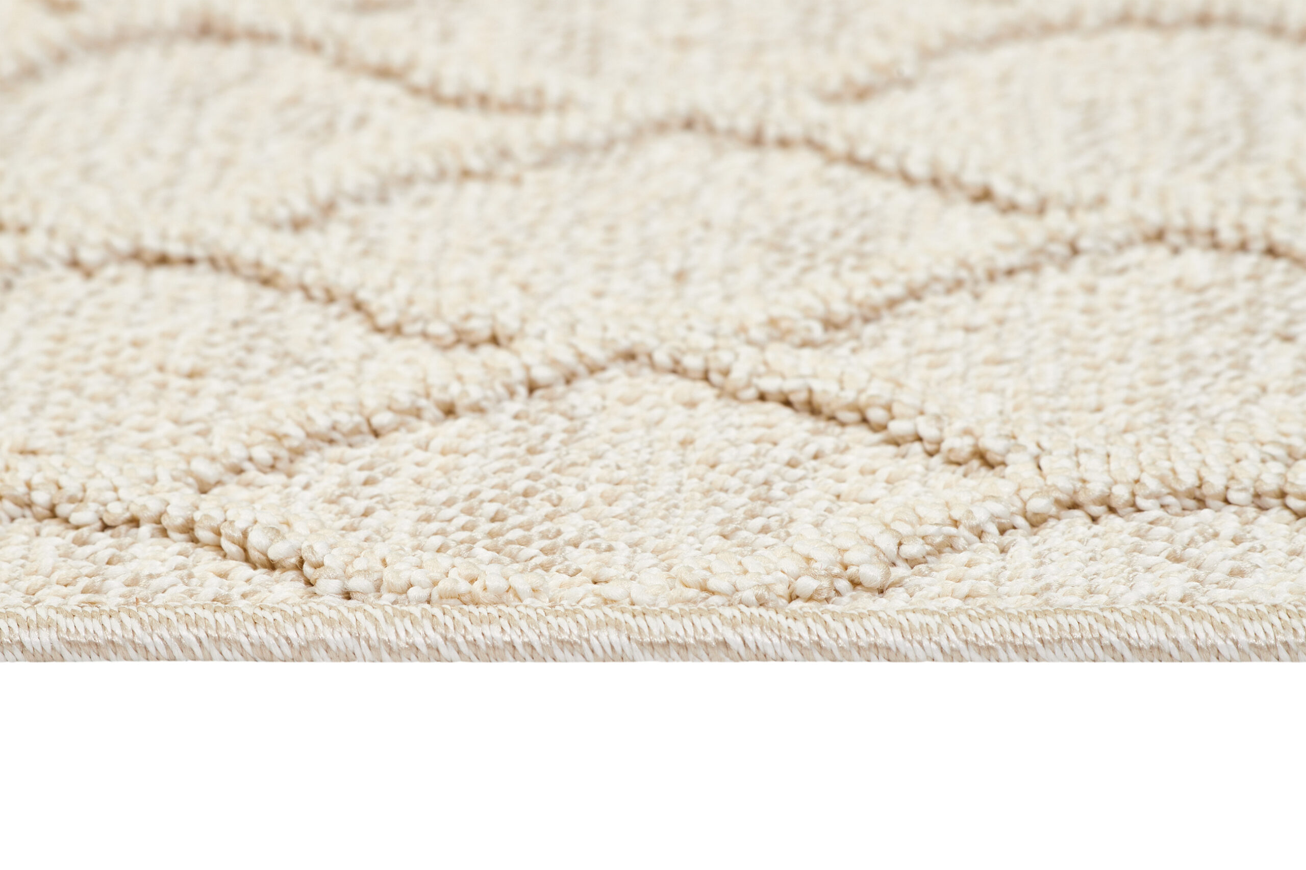 Area Rug Rio Loop Outdoor Cream Trellis