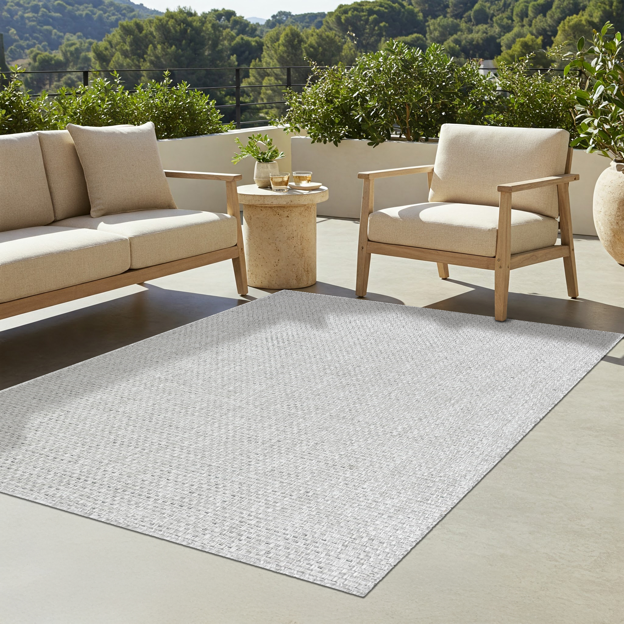 Outdoor Area Rug Verano Grey