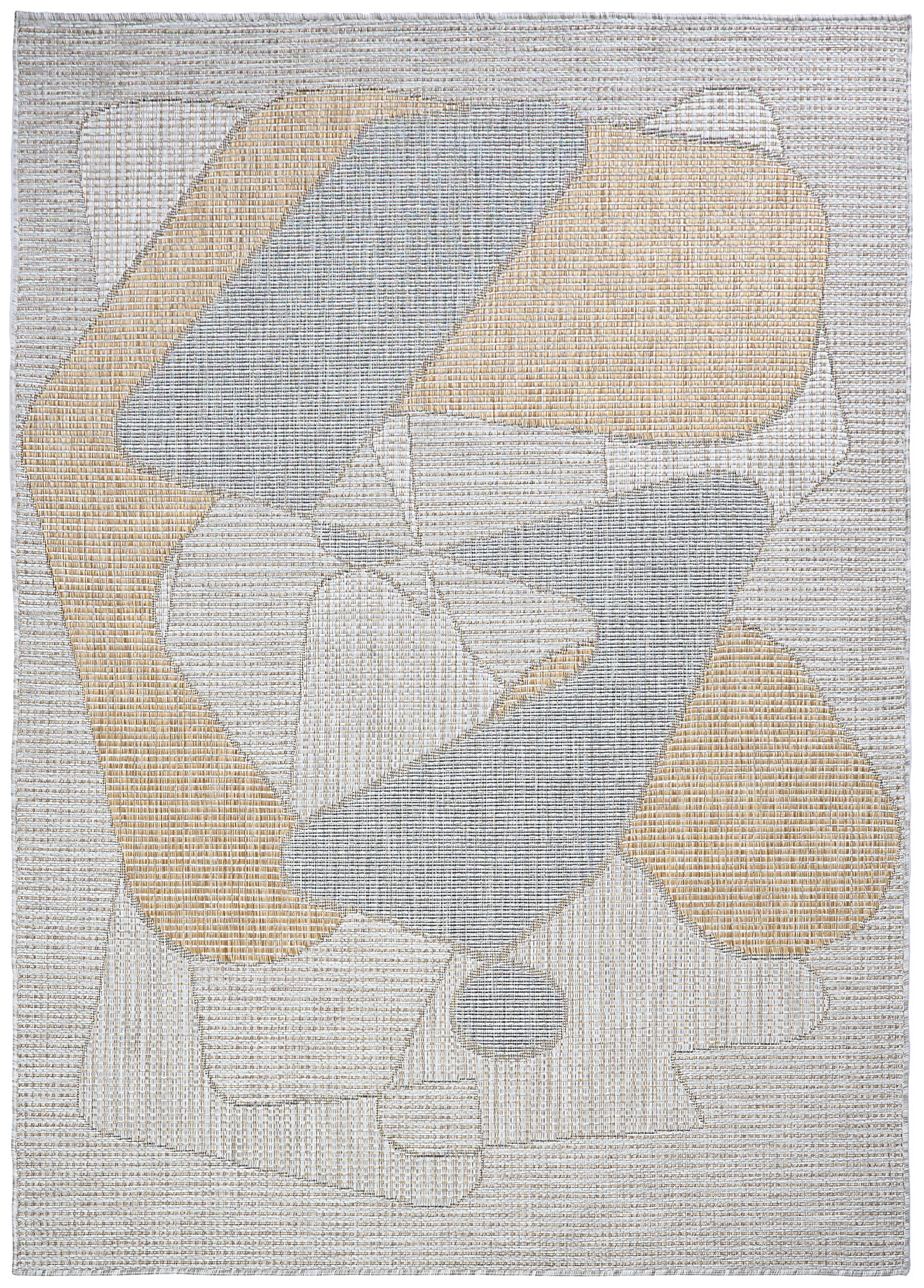 Outdoor Area Rug Yucana Grey Abstract