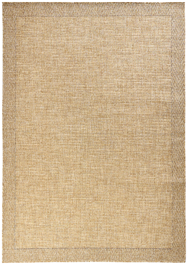 Outdoor Area Rug Yucana Beige Frame