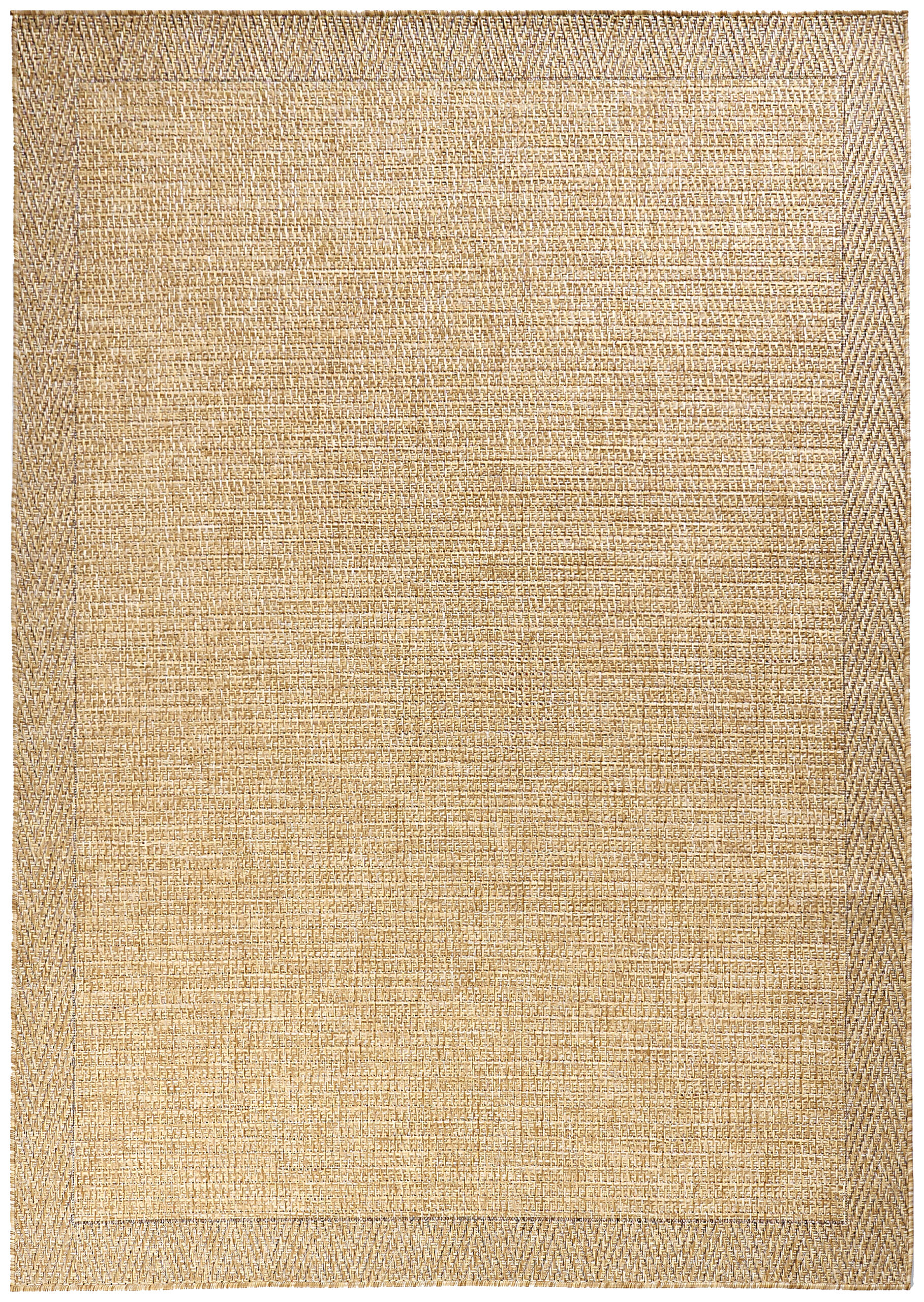 Outdoor Area Rug Yucana Beige Frame