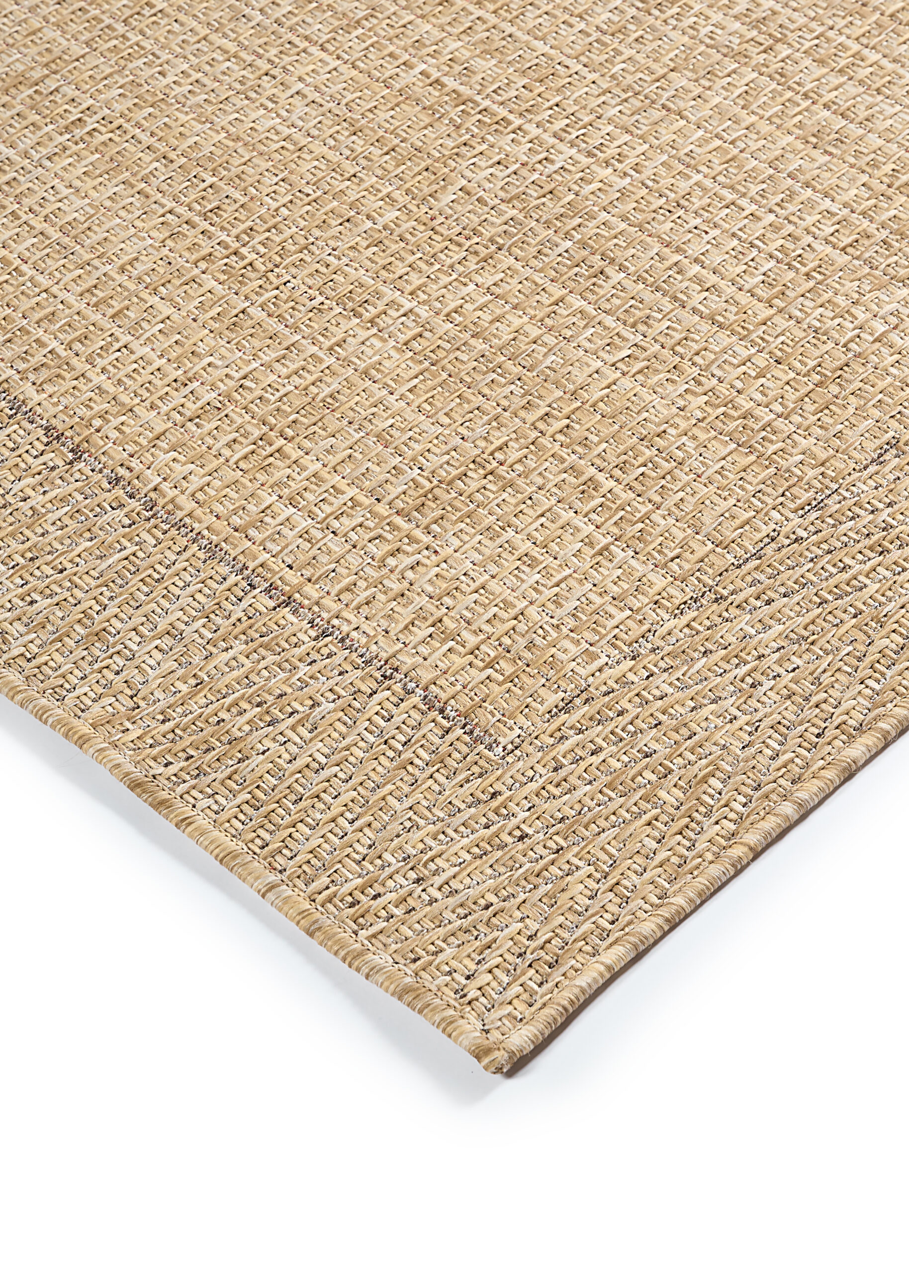 Outdoor Area Rug Yucana Beige Frame