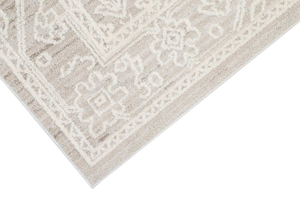 Area Rug Trend Beige Diamond Vintage