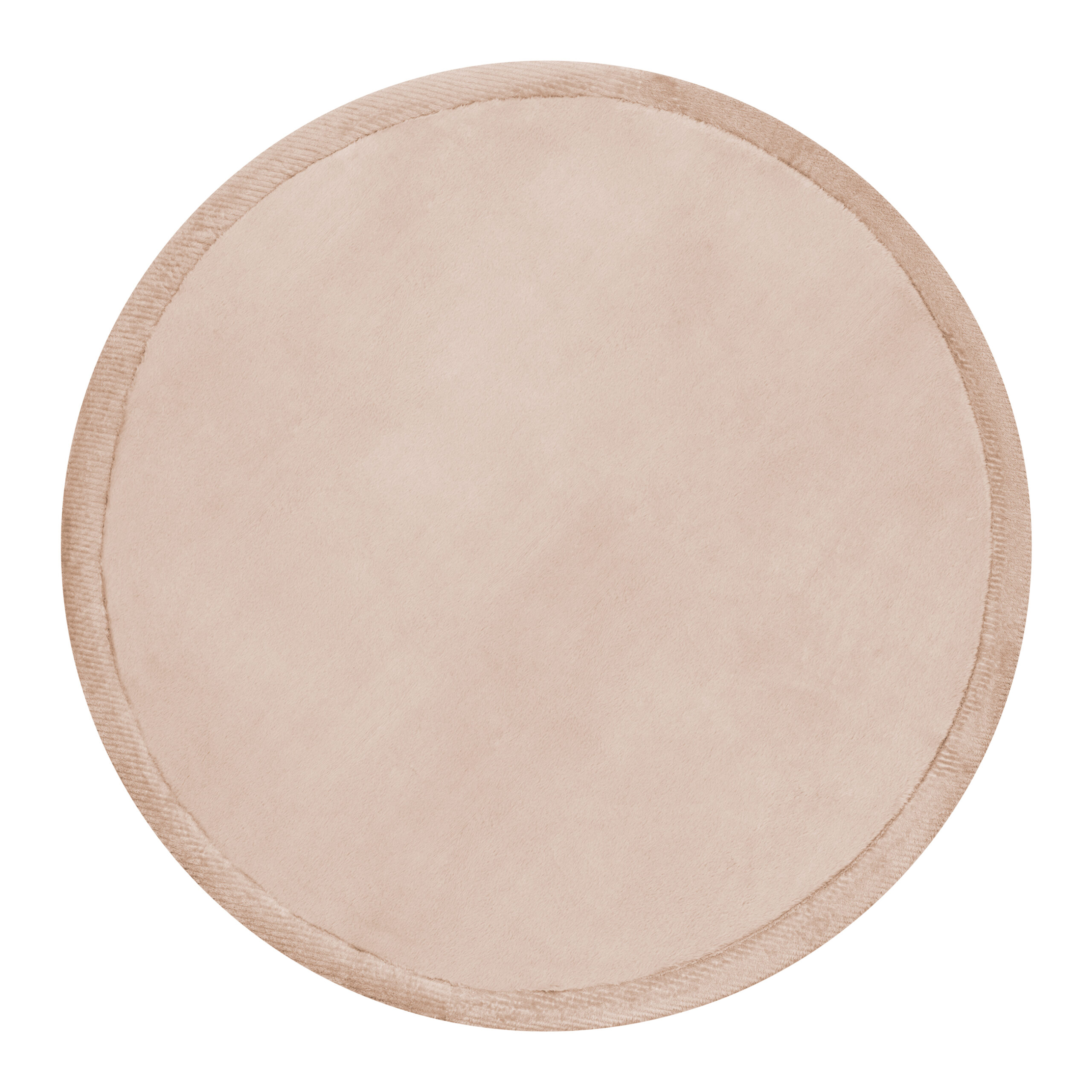Kids’ Rug Fluffin Round Beige Non-slip