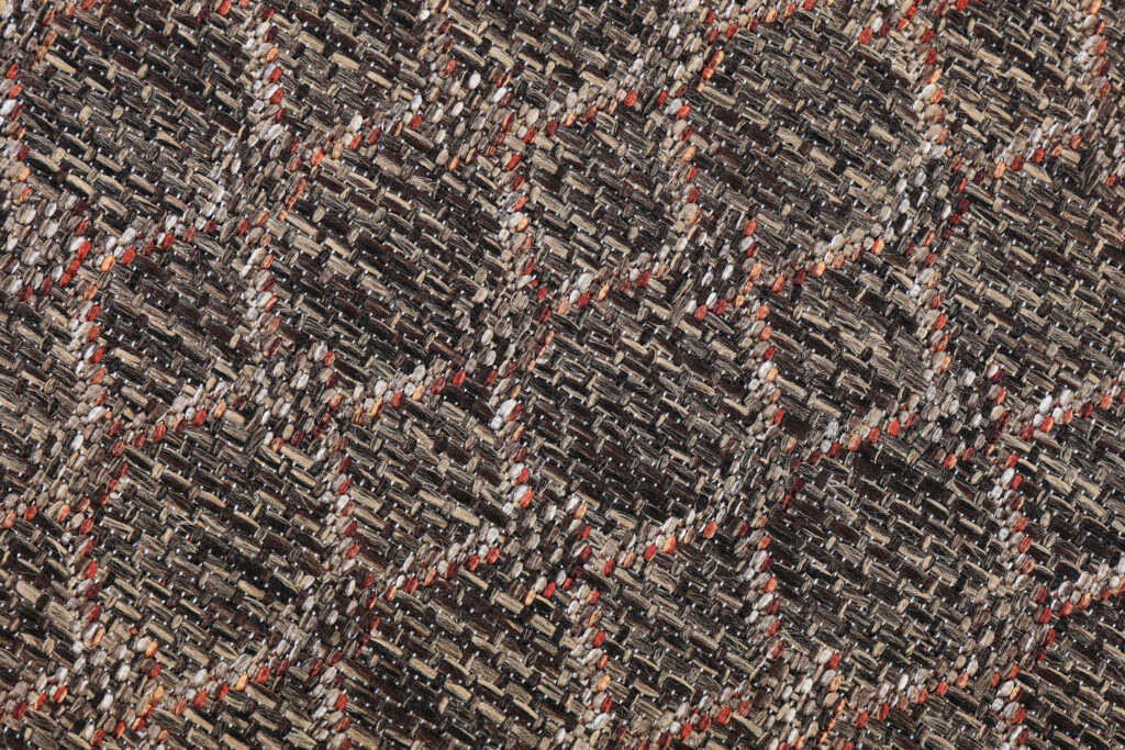 Outdoor Rug Melissa Dark Brown Diamonds
